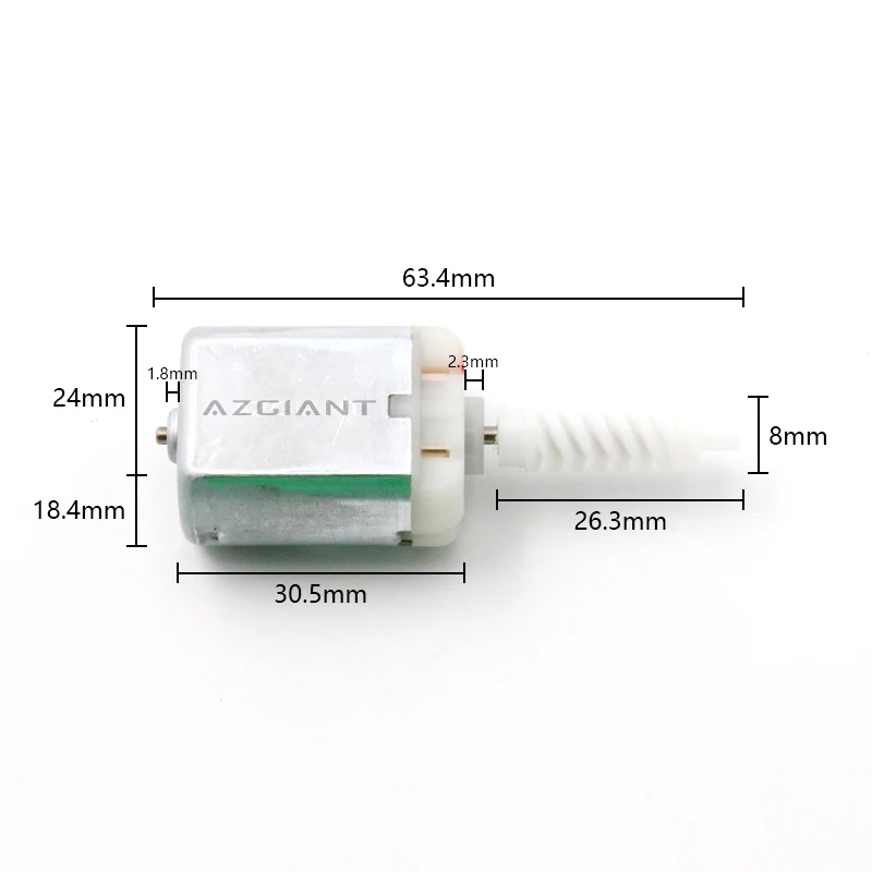 Azgiant high quality replacement motor for FC-280SC-18165 Car Side Door Lock Motor
Azgiant high quality replacement motor for FC-280SC-18165 Car Side Door Lock Motor