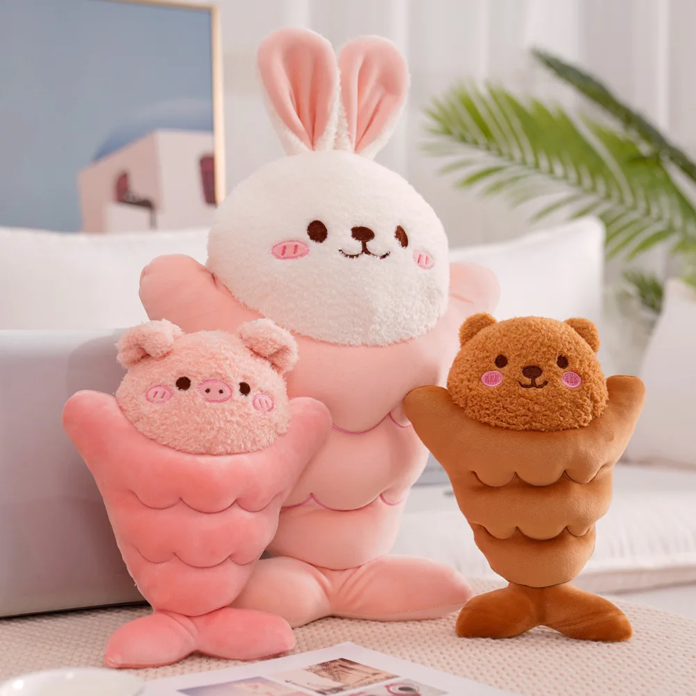 26cm Cartoon Abdominal Mermaid Taiyaki Pillow Funny Plush Toy Fuctional Home Decro Gift for Kids Girlfriend
26cm Cartoon Abdominal Mermaid Taiyaki Pillow Funny Plush Toy Fuctional Home Decro Gift for Kids Girlfriend