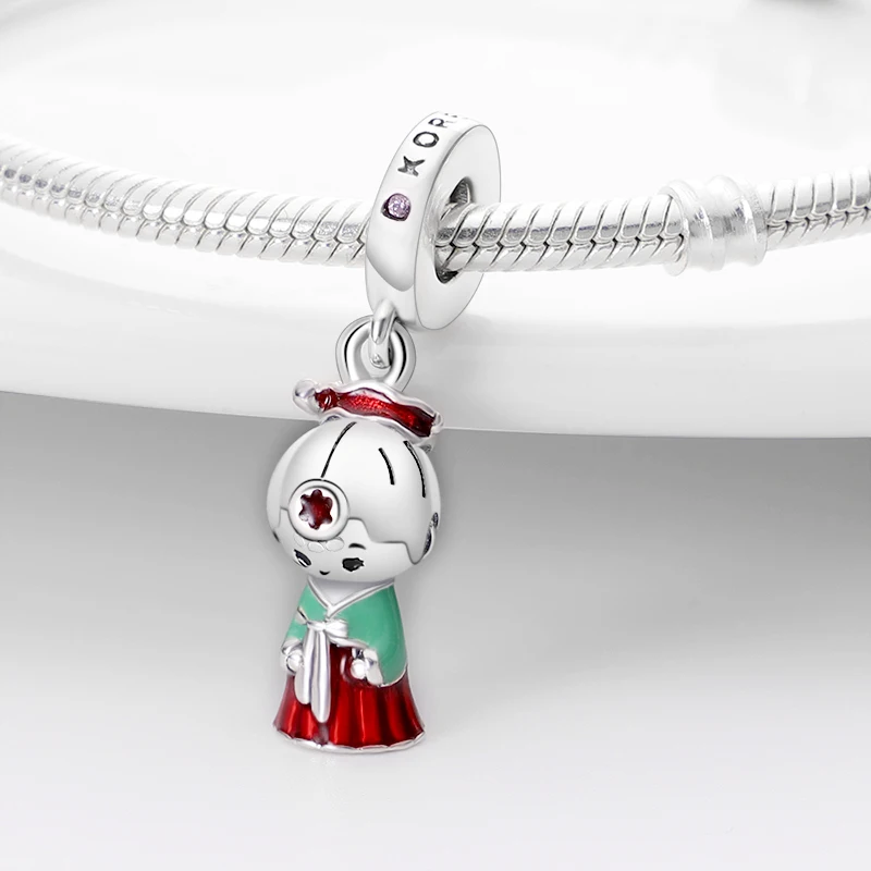 Hot Sale Silver Color Gentle Cartoon Girl Charm Bead Fit Original 925 Pandora Bracelet Bangle Making DIY Women Jewelry Gift
Hot Sale Silver Color Gentle Cartoon Girl Charm Bead Fit Original 925 Pandora Bracelet Bangle Making DIY Women Jewelry Gift