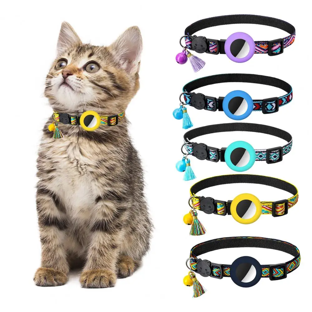 Colorful Bell Cat Collar Waterproof Skin-friendly Adjustable Kitten Collars Tassel Exquisite Cat Necklace Costume Accessories
Colorful Bell Cat Collar Waterproof Skin-friendly Adjustable Kitten Collars Tassel Exquisite Cat Necklace Costume Accessories