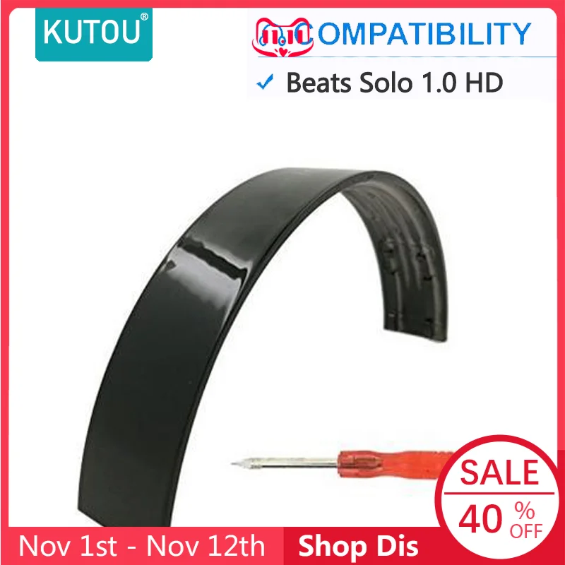 Solo HD Wired Headband Replacement Top Headband Repair Parts Compatible with Beat Solo 1.0 Solo HD Wired On-Ear Headphones
Solo HD Wired Headband Replacement Top Headband Repair Parts Compatible with Beat Solo 1.0 Solo HD Wired On-Ear Headphones
