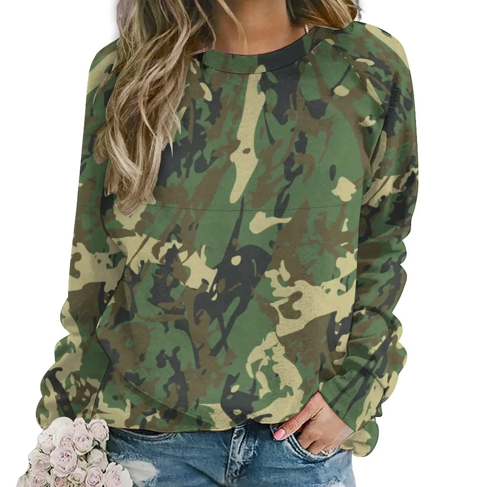 Cool Military Camo Hoodies Autumn Camouflage Harajuku Oversize Hoodie Ladies Long Sleeve Aesthetic Design Casual Sweatshirts
Cool Military Camo Hoodies Autumn Camouflage Harajuku Oversize Hoodie Ladies Long Sleeve Aesthetic Design Casual Sweatshirts