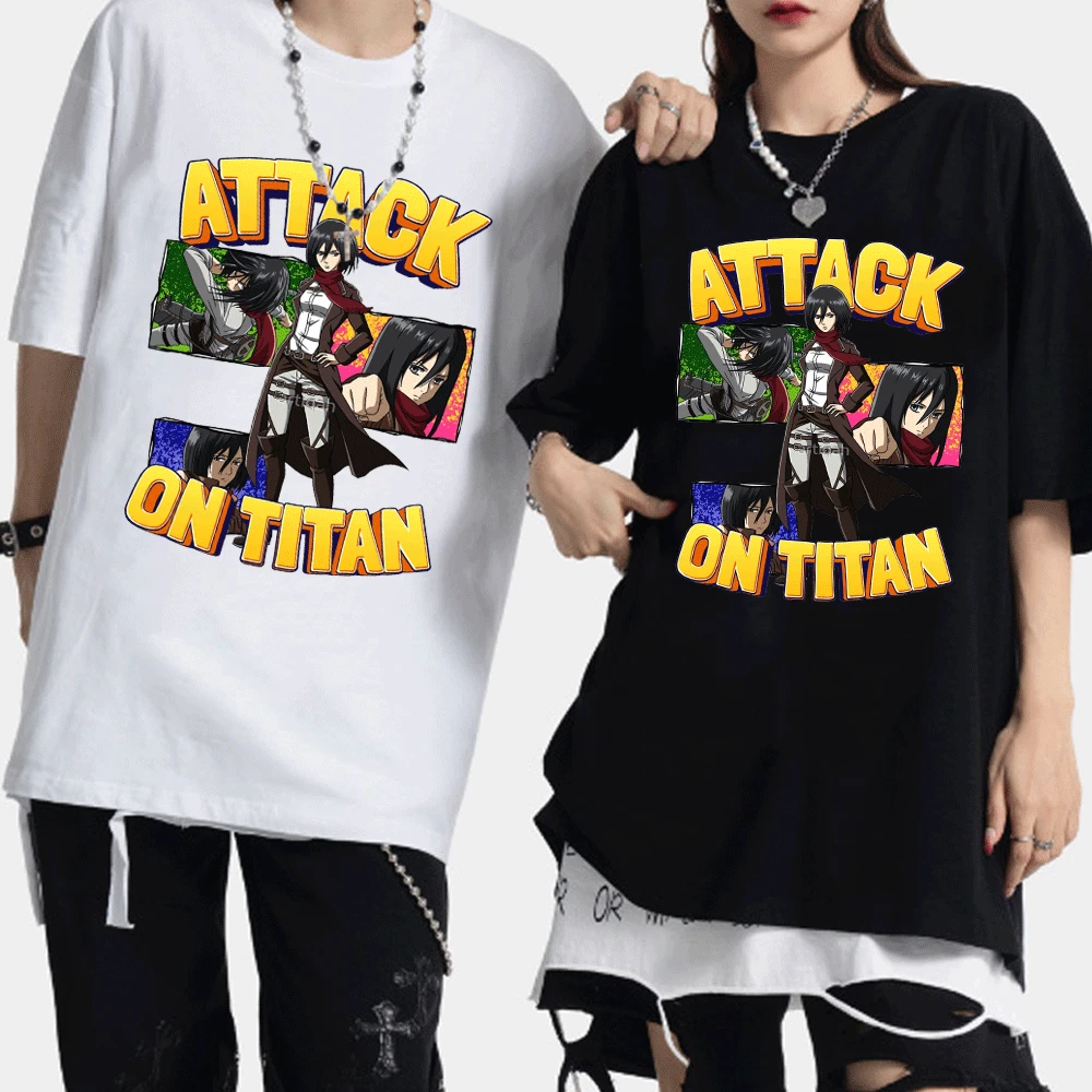 Popular Anime Character Japan Attack on Titan Shingeki No Kyojin T-Shirt Trendy Harajuku Oversized Short Sleeves T Shirt Men's
Popular Anime Character Japan Attack on Titan Shingeki No Kyojin T-Shirt Trendy Harajuku Oversized Short Sleeves T Shirt Men's
