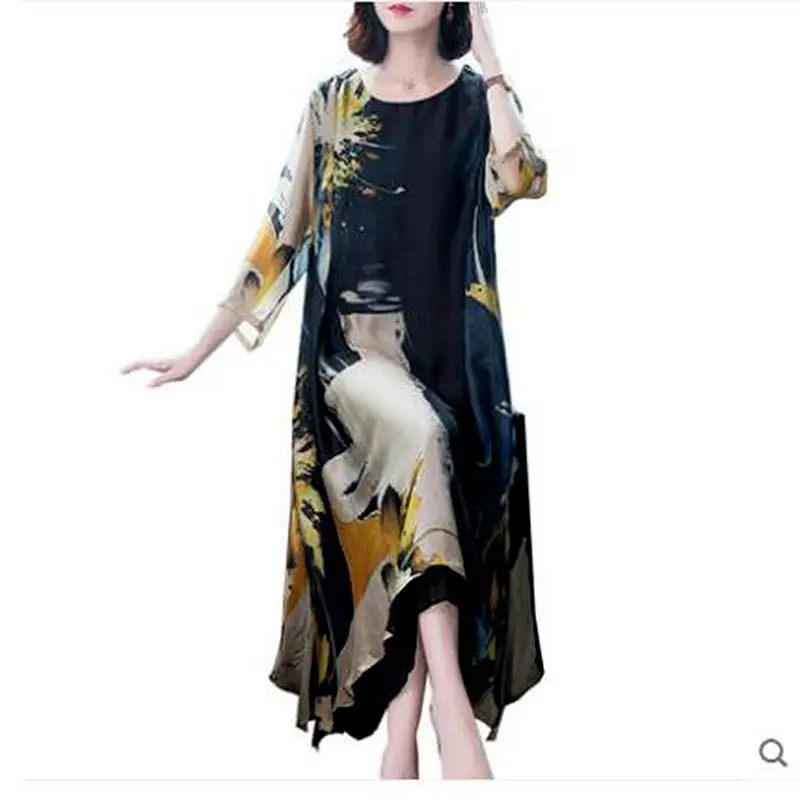 Women Summer Silk Dress Female Casual y2k black Dress Long Elegant Beach Party omighty Dresses Vestidos De Fiesta streetwear
Women Summer Silk Dress Female Casual y2k black Dress Long Elegant Beach Party omighty Dresses Vestidos De Fiesta streetwear