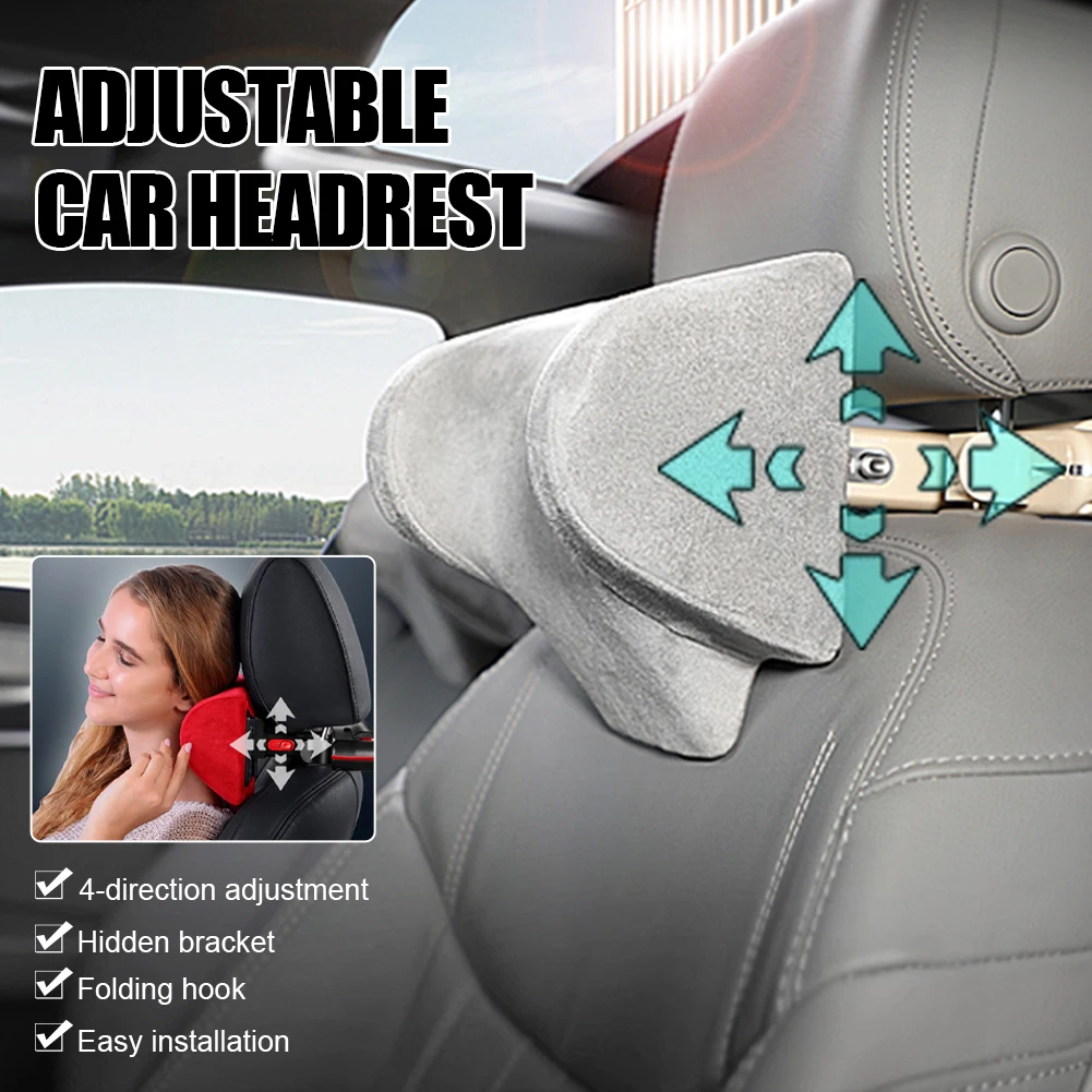 Car Headrest Neck Pillow Auto Car Seat Pillow Memory Foam Breathable Head Support Neck Rest Protector Automobiles Interior
Car Headrest Neck Pillow Auto Car Seat Pillow Memory Foam Breathable Head Support Neck Rest Protector Automobiles Interior