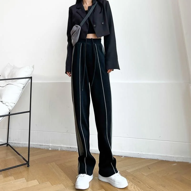 Y2K Black Fashion Bell Bottoms Long Pants Women Pants Outfits For Women Harajuku Goth Vintage Wide Leg Pant Autumn Trousers
Y2K Black Fashion Bell Bottoms Long Pants Women Pants Outfits For Women Harajuku Goth Vintage Wide Leg Pant Autumn Trousers