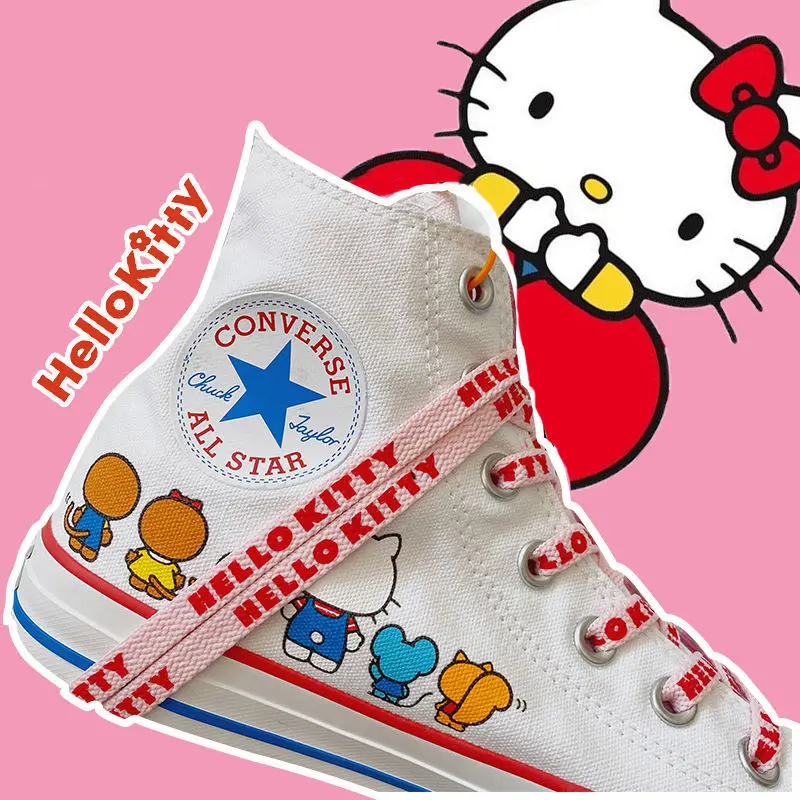 Новые милые шнурки с героями мультфильмов Sanrioed Kitty, универсальные шнурки для занятий спортом в стиле аниме, трендовые шнурки с милым принтом...
Новые милые шнурки с героями мультфильмов Sanrioed Kitty, универсальные шнурки для занятий спортом в стиле аниме, трендовые шнурки с милым принтом...