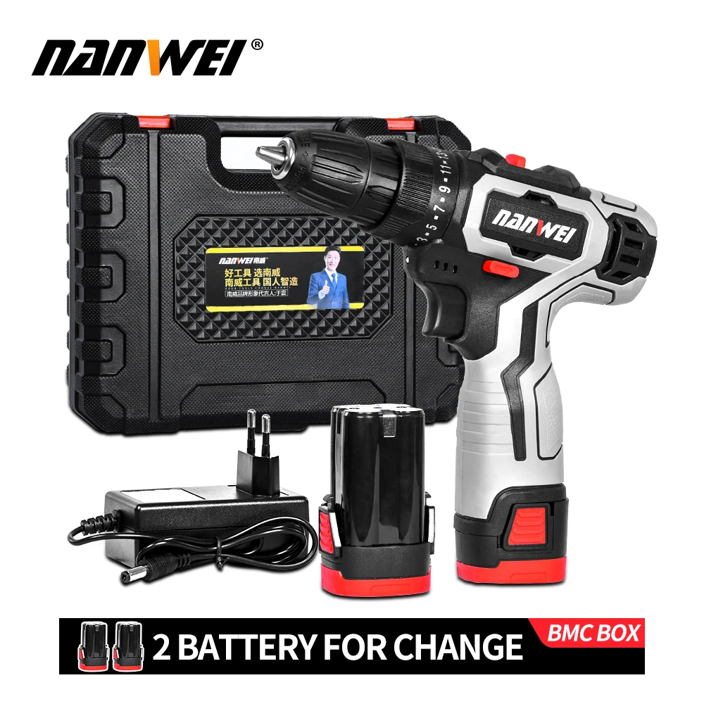 Mini drill 12v 18v drill Screwdriver Mini Lithium-Ion Battery hot sale made in China factory price
Mini drill 12v 18v drill Screwdriver Mini Lithium-Ion Battery hot sale made in China factory price
