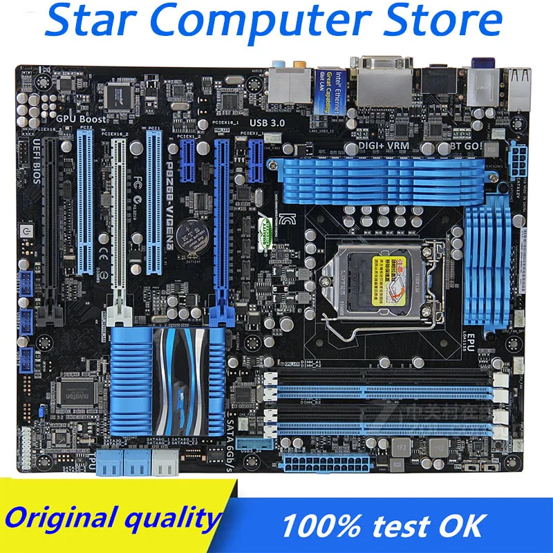 Z68 For ASUS P8Z68-V/GEN3 Computer Motherboard LGA 1155 DDR3 Z68M Desktop Mainboard Used
Z68 For ASUS P8Z68-V/GEN3 Computer Motherboard LGA 1155 DDR3 Z68M Desktop Mainboard Used