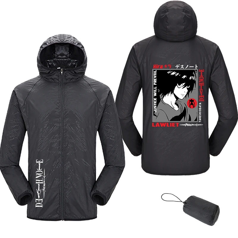 Jacket Anime Graphic Death Note Jacket Men Women Waterproof Sun Protection Clothing Fishing Quick Dry Skin Windbreaker
Jacket Anime Graphic Death Note Jacket Men Women Waterproof Sun Protection Clothing Fishing Quick Dry Skin Windbreaker