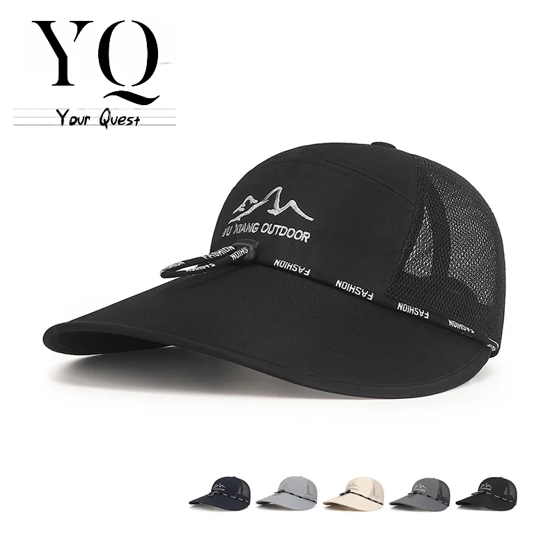 YQ 2023 Widened and Lengthened Eaves Sunscreen Net Hat Outdoor Fishing Breathable Sunshade Baseball Cap Summer Windproof Rope
YQ 2023 Widened and Lengthened Eaves Sunscreen Net Hat Outdoor Fishing Breathable Sunshade Baseball Cap Summer Windproof Rope