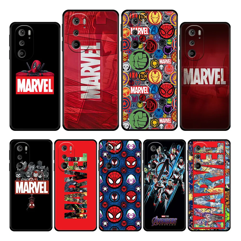 Soft Funda Cell Case for Moto G22 G31 G71 G51 5G G30 Edge 20 30 Pro G60 X30 One Fusion G200 Black Luxury Marvel Comic 
Soft Funda Cell Case for Moto G22 G31 G71 G51 5G G30 Edge 20 30 Pro G60 X30 One Fusion G200 Black Luxury Marvel Comic