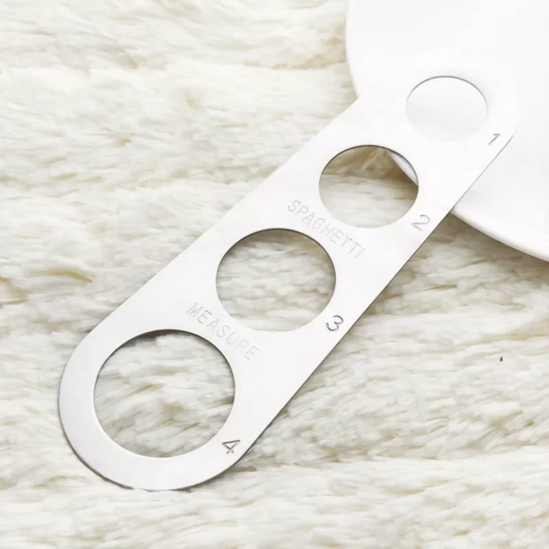 2023NEW Clearing Pasta Ruler Measuring Tool 4 Serving Portion Stainless Steel Spaghetti Measurer Cooking Supplies Control Tools
2023NEW Clearing Pasta Ruler Measuring Tool 4 Serving Portion Stainless Steel Spaghetti Measurer Cooking Supplies Control Tools