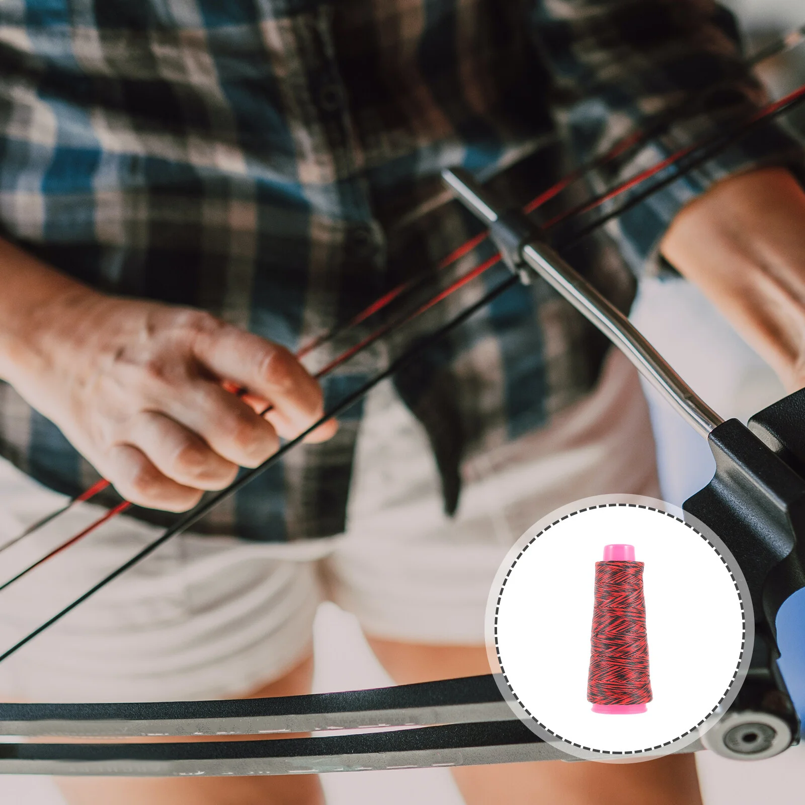 Protective Rope Bowstring Protector Archery Supplies Serving Thread Professional Portable
Protective Rope Bowstring Protector Archery Supplies Serving Thread Professional Portable