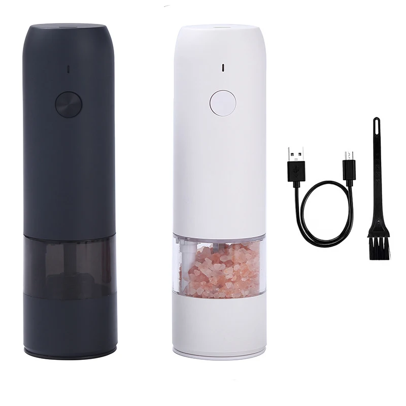 Electric Spices Mill Pepper Grinder USB Charging Automatic Grinde with LED Salt and Pepper Machine Adjustable Coarseness Mill
Electric Spices Mill Pepper Grinder USB Charging Automatic Grinde with LED Salt and Pepper Machine Adjustable Coarseness Mill