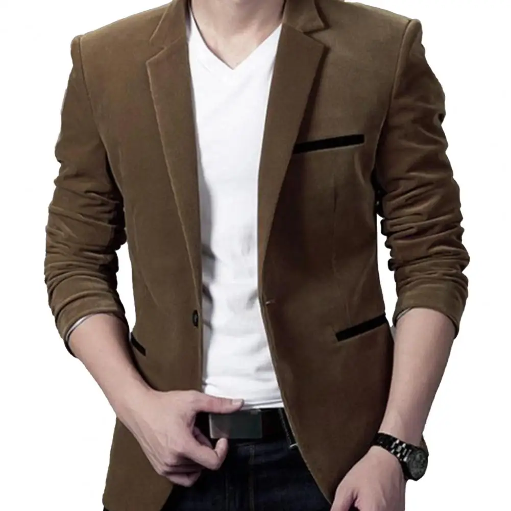 Formal slim fit suit for men 2022 Men's Suit Jackets Solid Single Button Suits Men Casual Corduroy Blazer Men trajes de hombre
Formal slim fit suit for men 2022 Men's Suit Jackets Solid Single Button Suits Men Casual Corduroy Blazer Men trajes de hombre