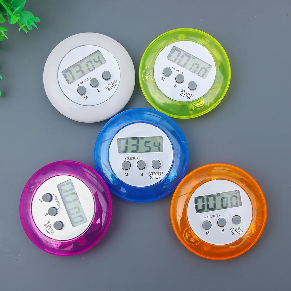 Five kinds of color Circular LCD digital kitchen countdown timer Cooking counter Reverse timer alarm clock magnetic
Five kinds of color Circular LCD digital kitchen countdown timer Cooking counter Reverse timer alarm clock magnetic
