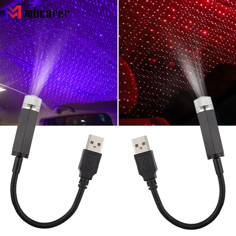 Romantic LED Car Roof Star Night Light Projector Atmosphere Galaxy Lamp USB Decorative Lamp Adjustable Car Interior Decor Light
Romantic LED Car Roof Star Night Light Projector Atmosphere Galaxy Lamp USB Decorative Lamp Adjustable Car Interior Decor Light