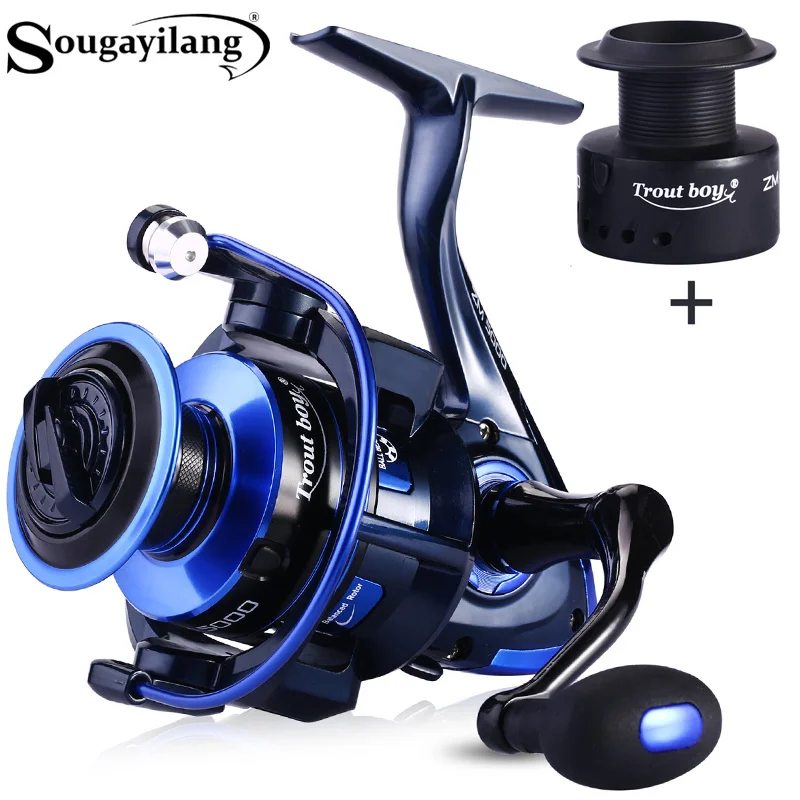 Катушка для спиннинга Soufgayilang, рыболовная балансировочная катушка из алюминиевого сплава, с защитой от столкновений, для спиннинга
Катушка для спиннинга Soufgayilang, рыболовная балансировочная катушка из алюминиевого сплава, с защитой от столкновений, для спиннинга
