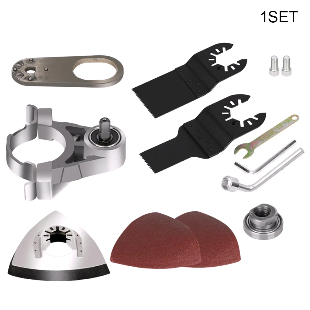 13pcs Tool Woodworking Refitting Head Modification Multipurpose Oscillating Angle Grinder Adapter Set Saw Blade Open Hole
13pcs Tool Woodworking Refitting Head Modification Multipurpose Oscillating Angle Grinder Adapter Set Saw Blade Open Hole