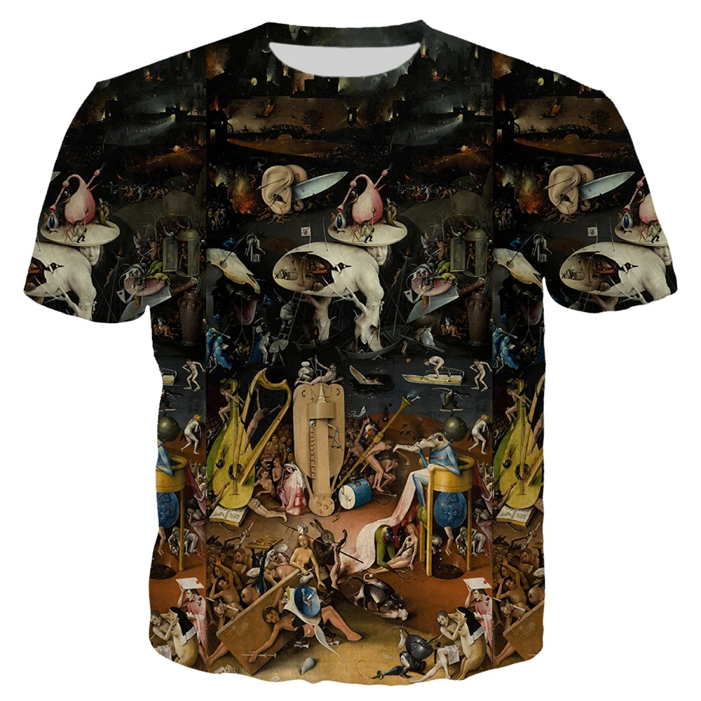 CLOOCL The Garden of Earthly Delights T-shirt 3D All Over Printed Men Women T Shirt Fashion Short Sleeve Pullover Couple Tops
CLOOCL The Garden of Earthly Delights T-shirt 3D All Over Printed Men Women T Shirt Fashion Short Sleeve Pullover Couple Tops
