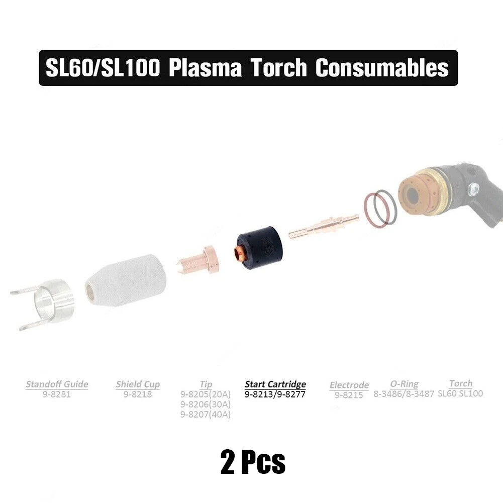 2pcs 9-8213 Start Cartridge For Thermal Dynamics SL60/SL100 Plasma Cut Torch Starter Box Welding Accessories New
2pcs 9-8213 Start Cartridge For Thermal Dynamics SL60/SL100 Plasma Cut Torch Starter Box Welding Accessories New