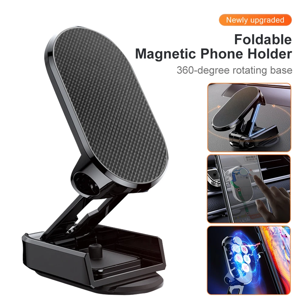 Magnetic Car Phone Holder Magnet Mount Reinforced Magnetic Anti-fall Stand Foldable 360 Degree Rotation for iPhone 13 Xiaomi
Magnetic Car Phone Holder Magnet Mount Reinforced Magnetic Anti-fall Stand Foldable 360 Degree Rotation for iPhone 13 Xiaomi