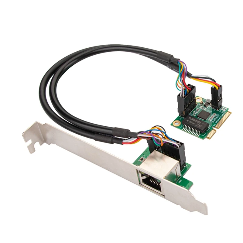 HOT-2.5G Gigabit Network Adapter With 1 Port 2500Mbps Mini Pcie 2.5Gb Ethernet Card RJ45 LAN Controller Card
HOT-2.5G Gigabit Network Adapter With 1 Port 2500Mbps Mini Pcie 2.5Gb Ethernet Card RJ45 LAN Controller Card