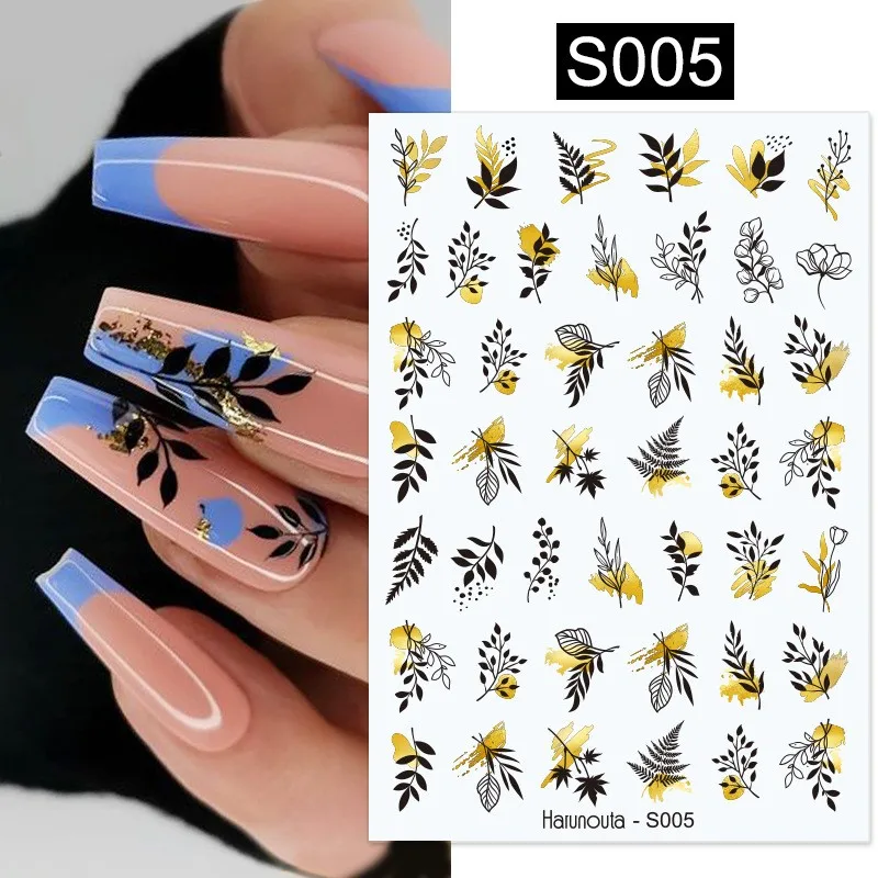 1Sheet Cute Nail Art Sticker Flowers/Leaves/Abstract Geometric Line Design 3D Self Adhesive Nail Art Sliders Decals Decorations
1Sheet Cute Nail Art Sticker Flowers/Leaves/Abstract Geometric Line Design 3D Self Adhesive Nail Art Sliders Decals Decorations