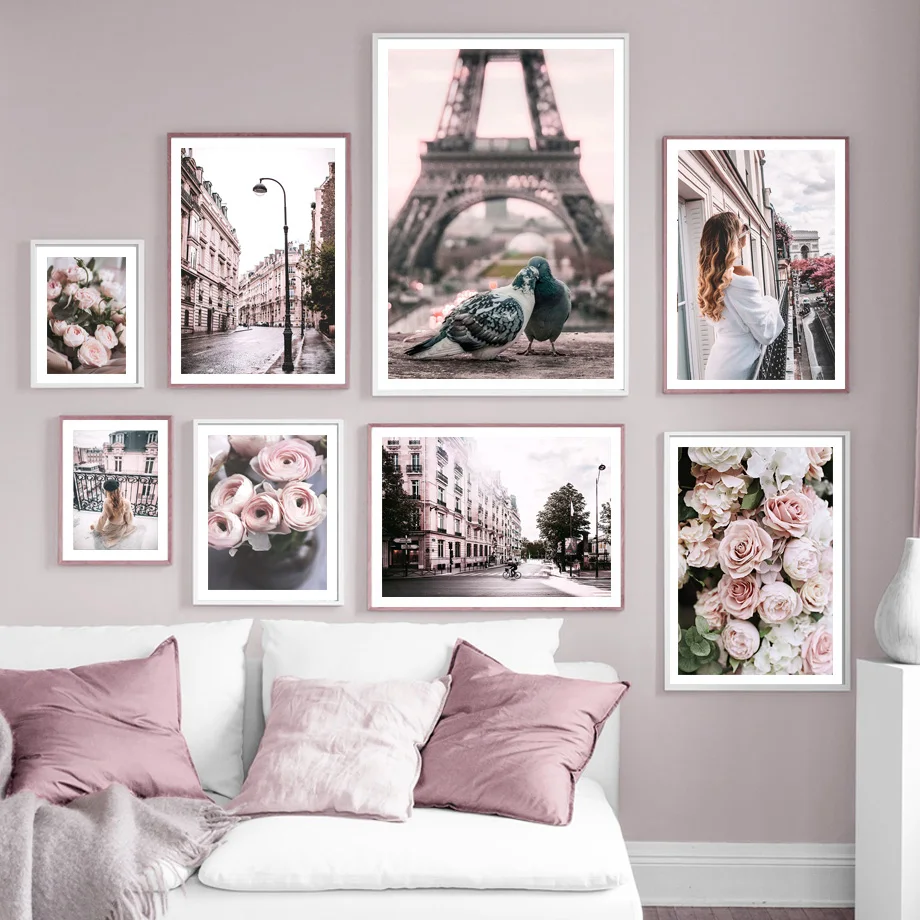 Pink Landscape Girl Paris Tower Street Flower Wall Canvas Painting Nordic Posters And Prints Wall Pictures For Living Room Decor
Pink Landscape Girl Paris Tower Street Flower Wall Canvas Painting Nordic Posters And Prints Wall Pictures For Living Room Decor