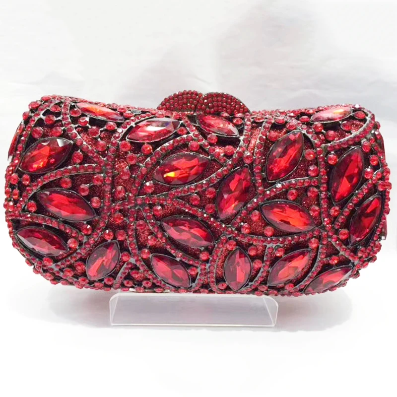 Evening Clutch Bag Glitter Purse For Lady Red Rhinestone Crystal Wedding Clutches WHTUOHENGLuxury Diamond Cellphone Wallets Bags
Evening Clutch Bag Glitter Purse For Lady Red Rhinestone Crystal Wedding Clutches WHTUOHENGLuxury Diamond Cellphone Wallets Bags