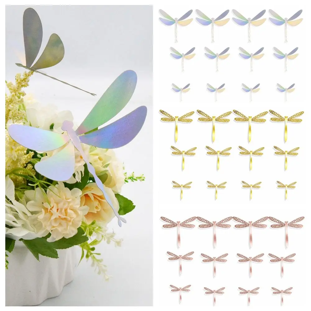 Gardening Ornament Party Wedding Home Decoration Wall Decals 3D Dragonfly Stickers Metal Texture Hollow Dragonflies
Gardening Ornament Party Wedding Home Decoration Wall Decals 3D Dragonfly Stickers Metal Texture Hollow Dragonflies