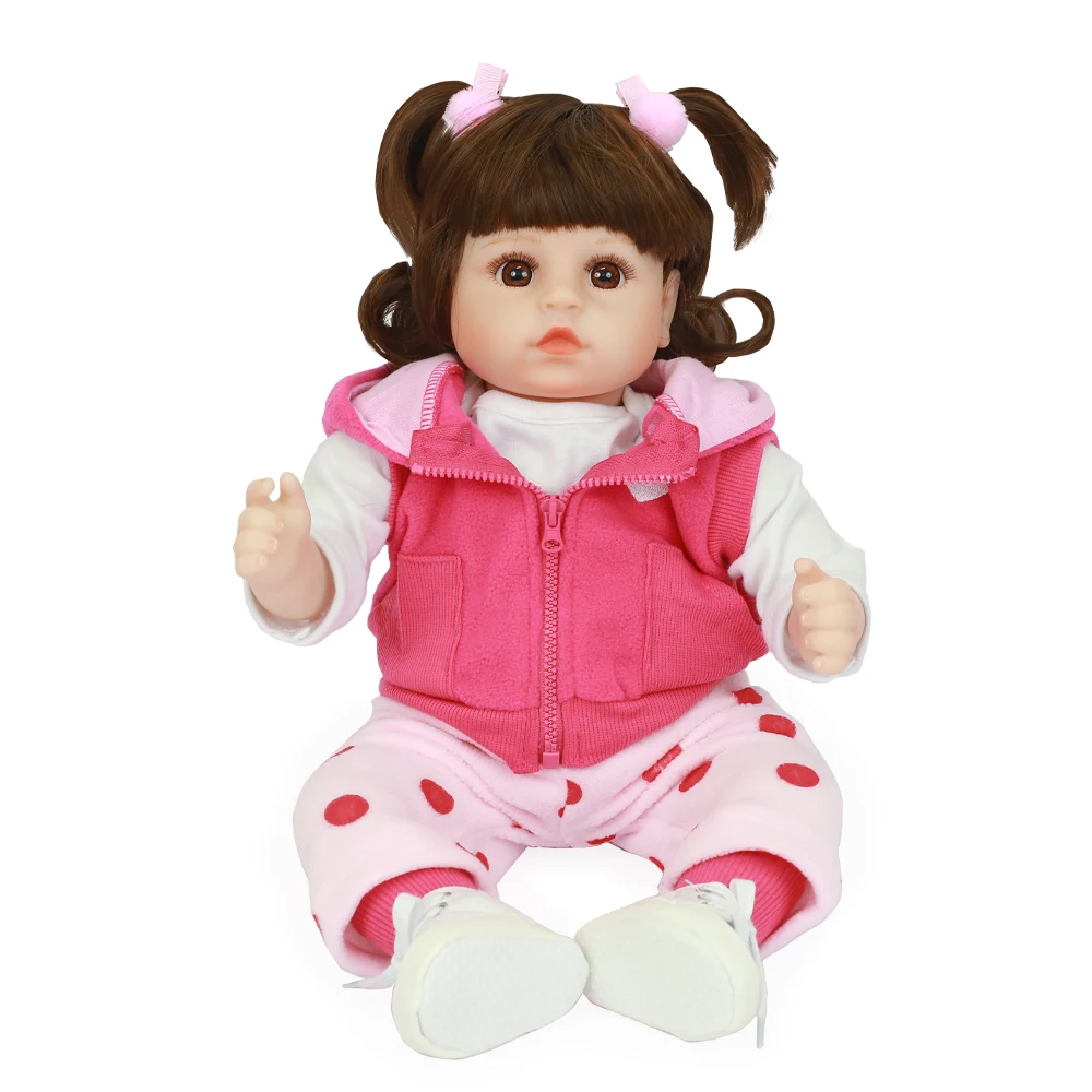 Reborn Baby Simulation Soft Touch, Silicone Material Skin Set Kids Companion Holiday Gift, Pink Spots
Reborn Baby Simulation Soft Touch, Silicone Material Skin Set Kids Companion Holiday Gift, Pink Spots
