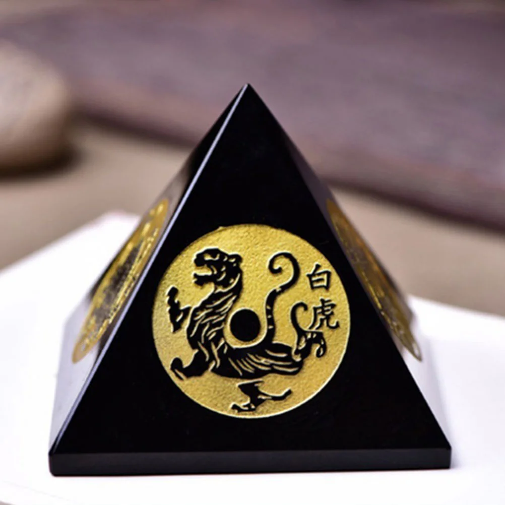 Pyramid Craft Decor Living Room Pyramid Adornment Desk Obsidian Pyramid Ornament
Pyramid Craft Decor Living Room Pyramid Adornment Desk Obsidian Pyramid Ornament