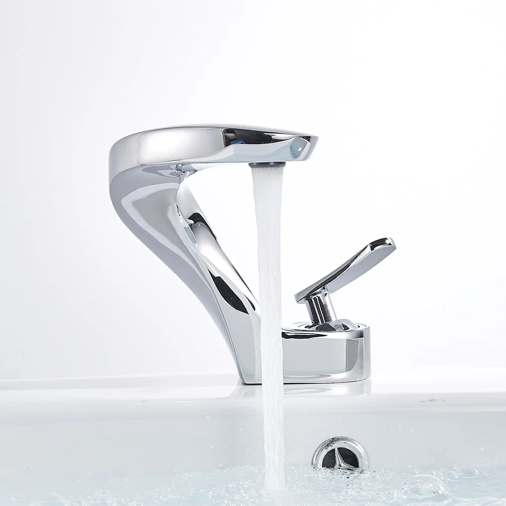 Смеситель Vidric для раковины в ванную комнату, однорычажный латунный кран для горячей и холодной воды, матовый никель
Смеситель Vidric для раковины в ванную комнату, однорычажный латунный кран для горячей и холодной воды, матовый никель