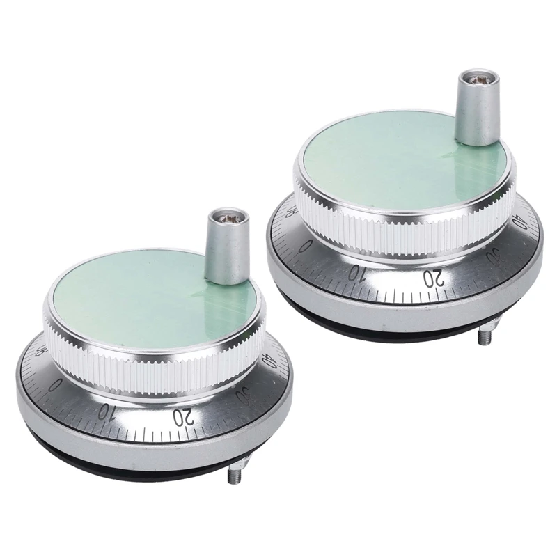 2X Hand Wheel Handle Kit 5V Manual Pulse Generator Cnc Machine Tool Rotary Encoder Electronic Hand Wheel,60Mm
2X Hand Wheel Handle Kit 5V Manual Pulse Generator Cnc Machine Tool Rotary Encoder Electronic Hand Wheel,60Mm