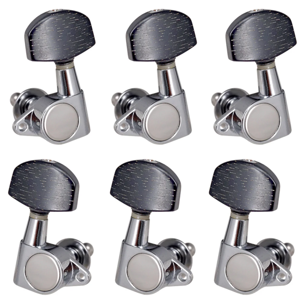 6pcs 3R 3L Guitar String Tuning Pegs Closed Knob Machine Heads Tuners for Electric Folk Acoustic Guitar Accessories
6pcs 3R 3L Guitar String Tuning Pegs Closed Knob Machine Heads Tuners for Electric Folk Acoustic Guitar Accessories