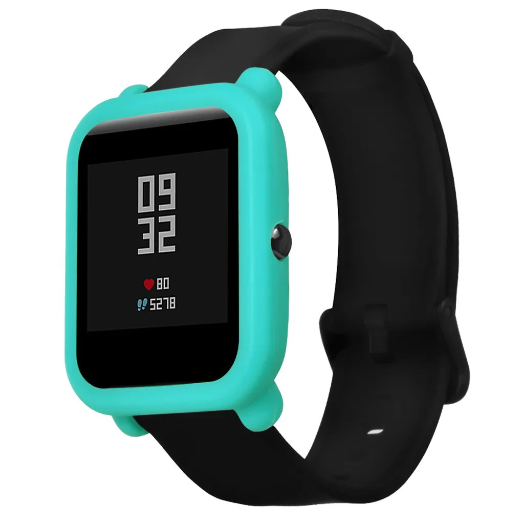 Мягкий силиконовый чехол для Huami Amazfit Bip Молодежные часы с защитным экраном силиконовые наручные часы на заказ
Мягкий силиконовый чехол для Huami Amazfit Bip Молодежные часы с защитным экраном силиконовые наручные часы на заказ