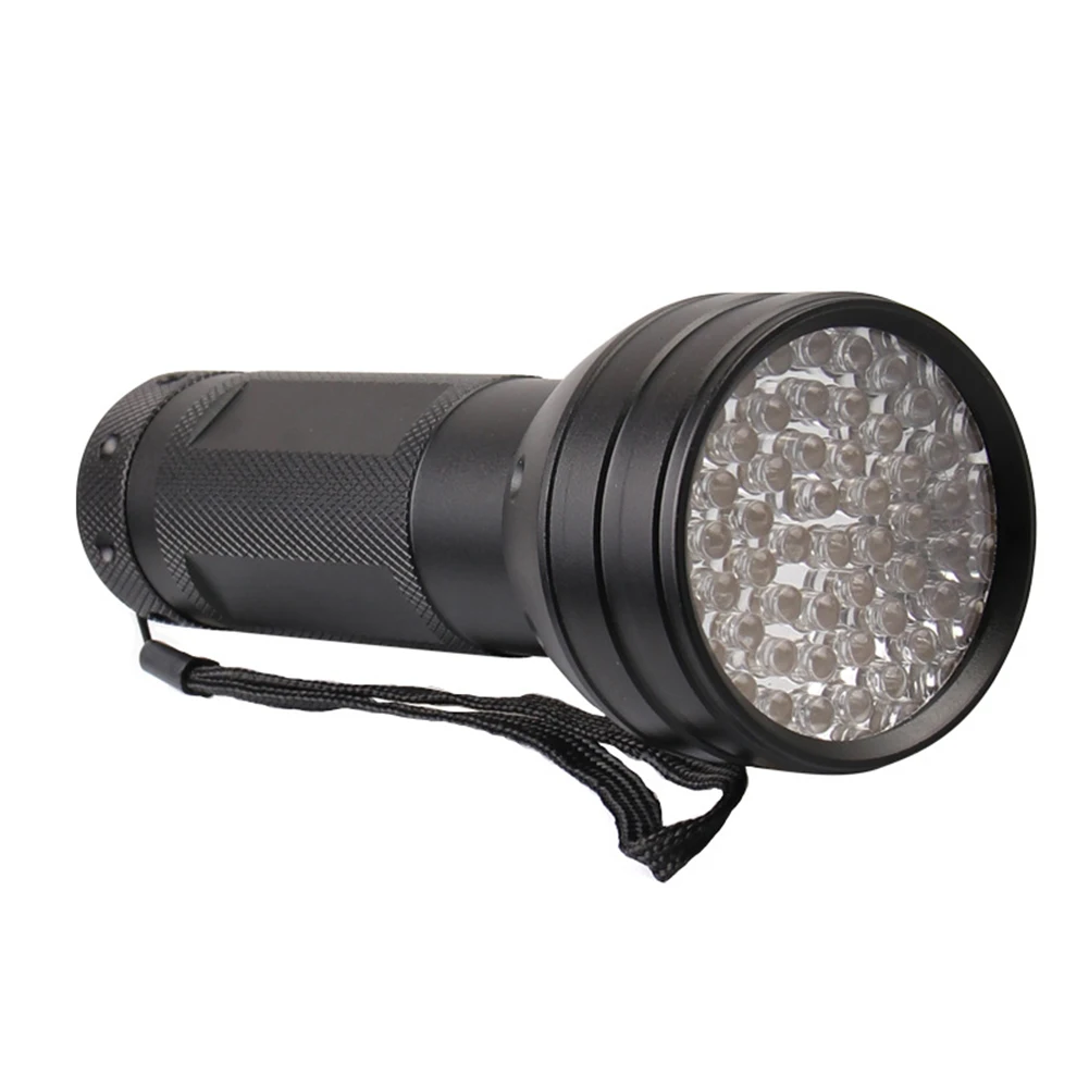 UV Led Torch Flashlight 51 Leds 395nm UV Torch Light Black Light Detector Multifunctional Ultra Violet Torch Light Lamp 4.5V
UV Led Torch Flashlight 51 Leds 395nm UV Torch Light Black Light Detector Multifunctional Ultra Violet Torch Light Lamp 4.5V