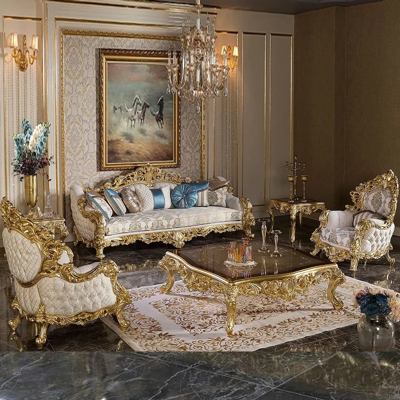 Customized living room sofa, European fabric high-grade deluxe three-seat furniture set
Customized living room sofa, European fabric high-grade deluxe three-seat furniture set
