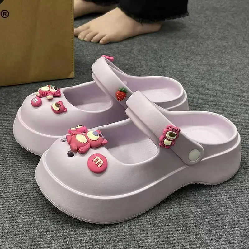 Однотонные Симпатичные Мультяшные Сабо Ladi, мюли, летние крокодиловые садовые Тапочки
Однотонные Симпатичные Мультяшные Сабо Ladi, мюли, летние крокодиловые садовые Тапочки