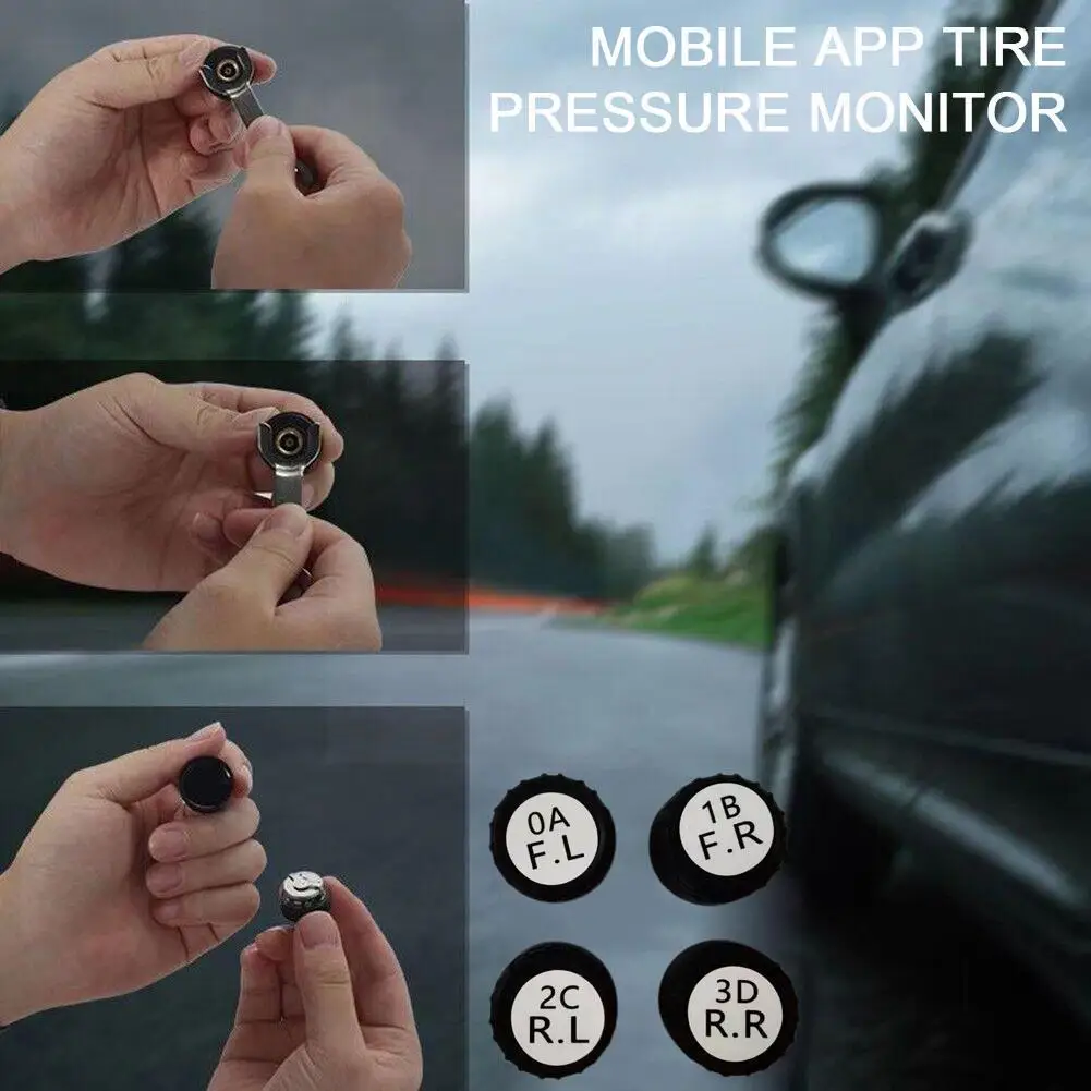 Tire Pressure Sensors Motorcycle TPMS Bluetooth-Compatible Tire Pressure System External Monitoring Car Android/IOS Sensor T6U3
Tire Pressure Sensors Motorcycle TPMS Bluetooth-Compatible Tire Pressure System External Monitoring Car Android/IOS Sensor T6U3