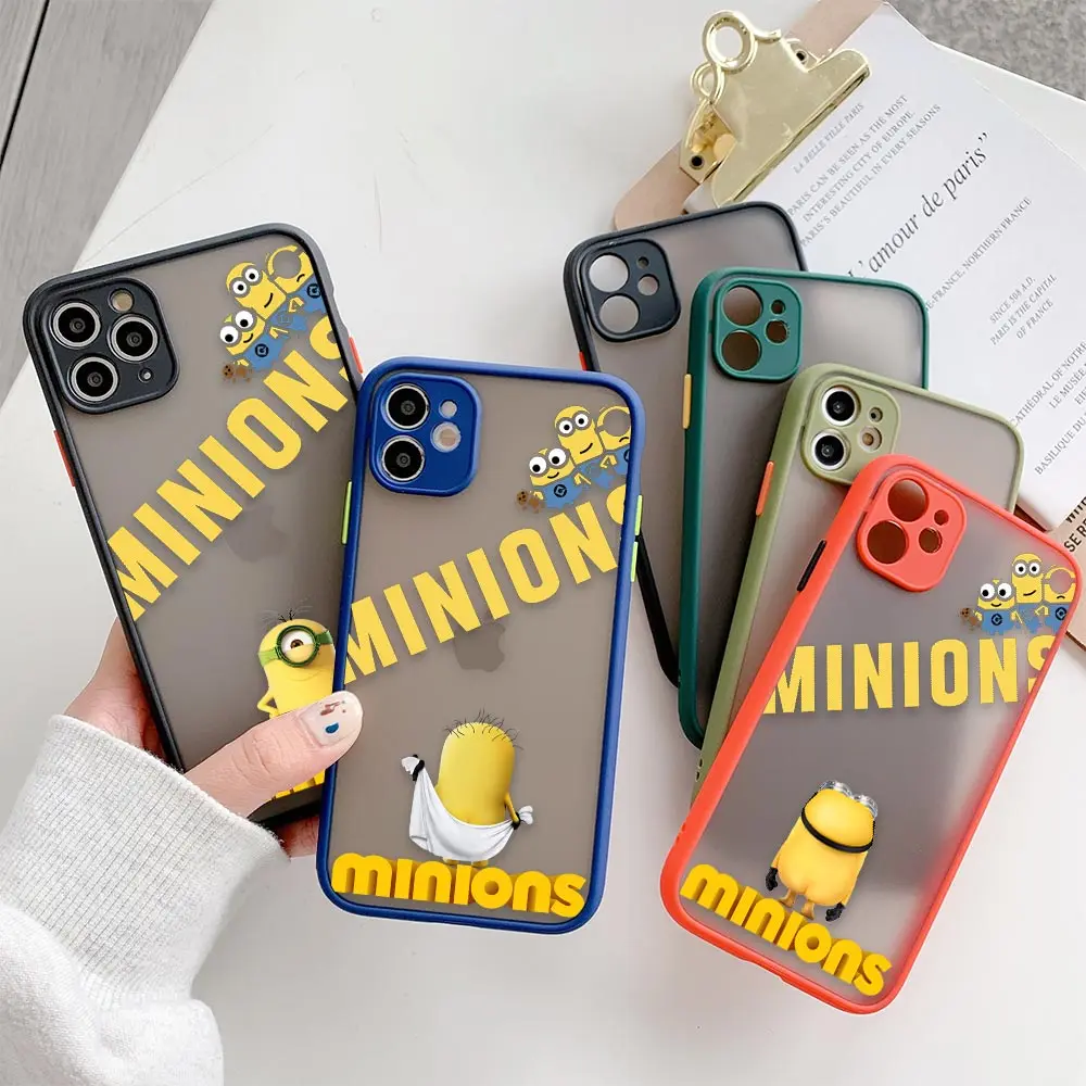 Minions Despicable Me Anime Cartoon Comic Phone Case For Apple iPhone 11 12 13 14 Pro Max XR X XS 8 7 5G Plus Cover Fundas Coque
Minions Despicable Me Anime Cartoon Comic Phone Case For Apple iPhone 11 12 13 14 Pro Max XR X XS 8 7 5G Plus Cover Fundas Coque