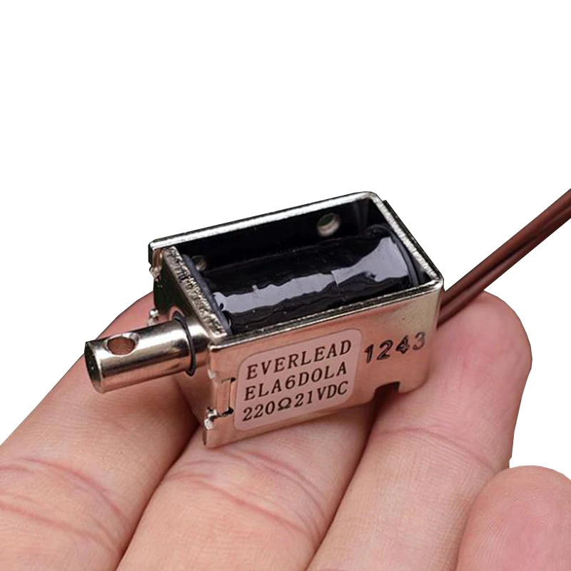 0628L DC 18V 21V 24V Pull Type Open Frame Micro DC Electromagnet Mini Solenoid Magnet Stroke 16mm DIY Door Lock Game Machine Toy
0628L DC 18V 21V 24V Pull Type Open Frame Micro DC Electromagnet Mini Solenoid Magnet Stroke 16mm DIY Door Lock Game Machine Toy