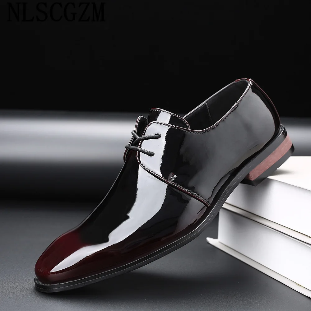 Italiano Patent Leather Shoes for Men Casuales Oxford Shoes for Men Wedding Shoes for Men Business Suit Office 2023 נעליים לגברי
Italiano Patent Leather Shoes for Men Casuales Oxford Shoes for Men Wedding Shoes for Men Business Suit Office 2023 נעליים לגברי