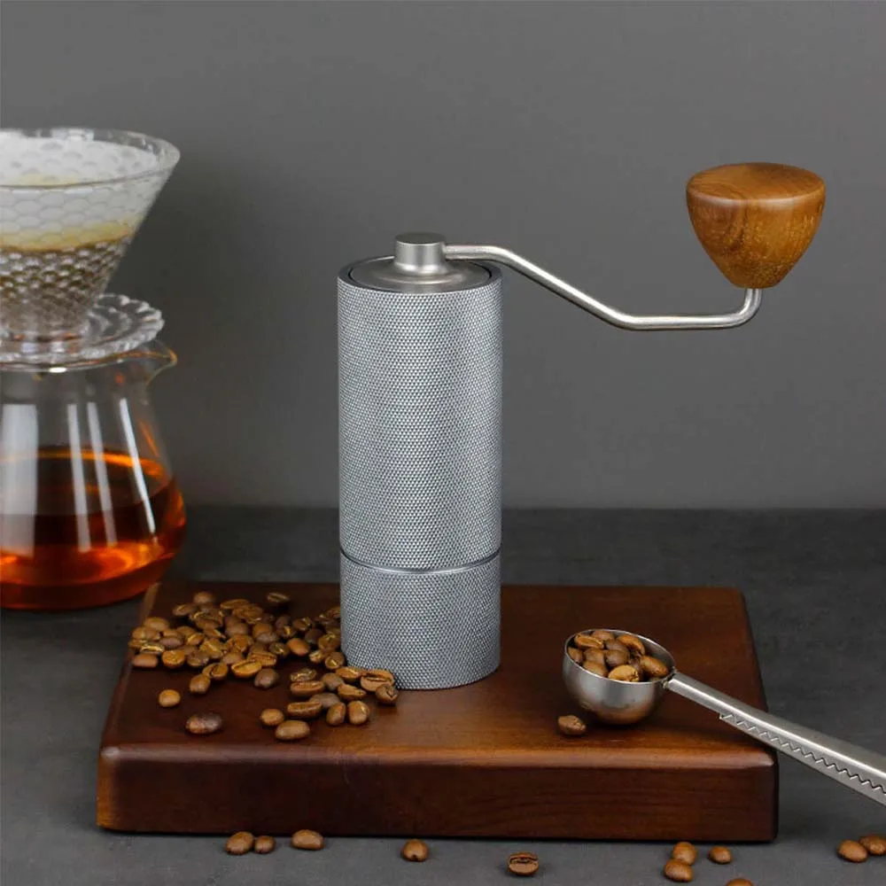 Manual Coffee Grinder Folding Handle Stainless Steel Conical Burr Coffee Grinder Adjustable Coarseness Capacity 20g Office Home
Manual Coffee Grinder Folding Handle Stainless Steel Conical Burr Coffee Grinder Adjustable Coarseness Capacity 20g Office Home