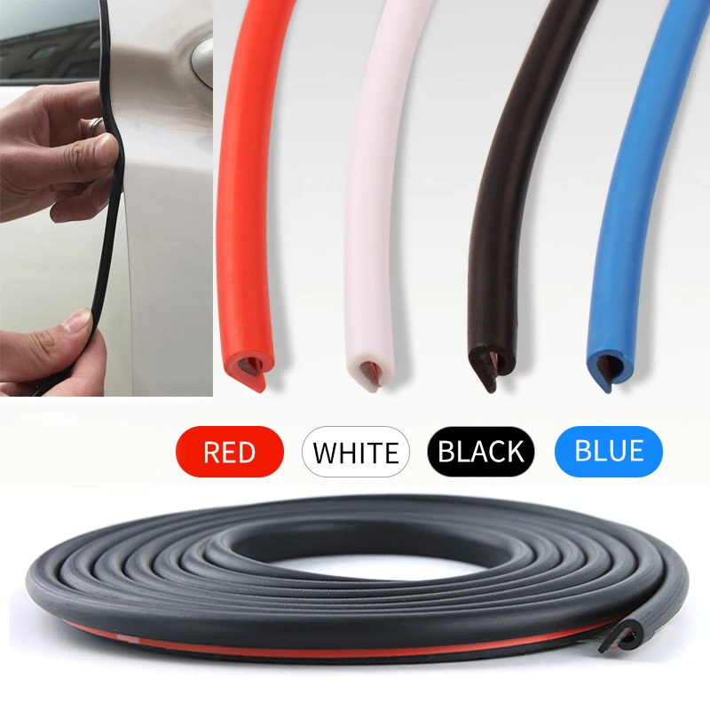 U Type Universal 2.5m/5m/10m Car Door Protection Edge Guards Trim Styling Moulding Strip Rubber Scratch Protector For Auto Seal
U Type Universal 2.5m/5m/10m Car Door Protection Edge Guards Trim Styling Moulding Strip Rubber Scratch Protector For Auto Seal