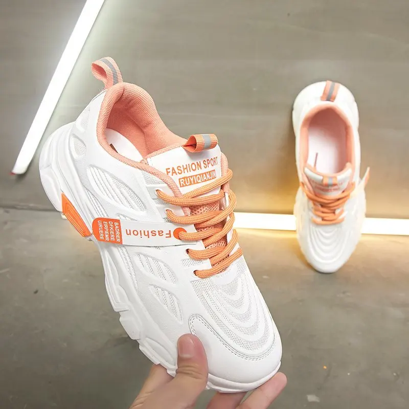 Women Platform Sneakers Chunky Brand Designers Woman Casual Old Dad Shoes Basket Female Sports Mesh Lace Up Vulcanized Shoes 5cm
Women Platform Sneakers Chunky Brand Designers Woman Casual Old Dad Shoes Basket Female Sports Mesh Lace Up Vulcanized Shoes 5cm