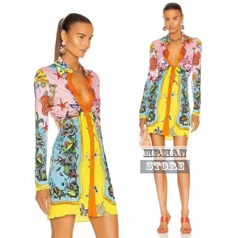 2022 spring runway Branded Long Sleeve High-End Slim Fits Dress for Women Luxury Design Starfish Series Mini Party Dresses ~Ve48
2022 spring runway Branded Long Sleeve High-End Slim Fits Dress for Women Luxury Design Starfish Series Mini Party Dresses ~Ve48
