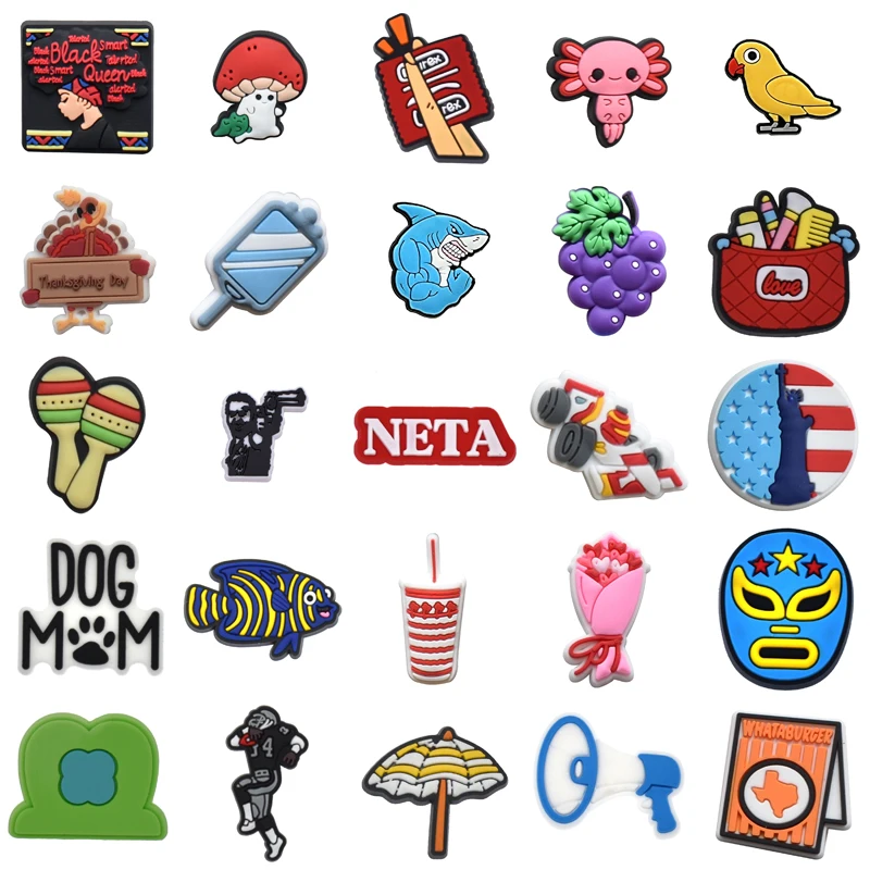 Packs Shoe Charms Women Charm Girl Boy Decorations for Crocs Men Wholesale Bulk Kids Para Pins Set Jeans Gifts Shoes Accessories
Packs Shoe Charms Women Charm Girl Boy Decorations for Crocs Men Wholesale Bulk Kids Para Pins Set Jeans Gifts Shoes Accessories